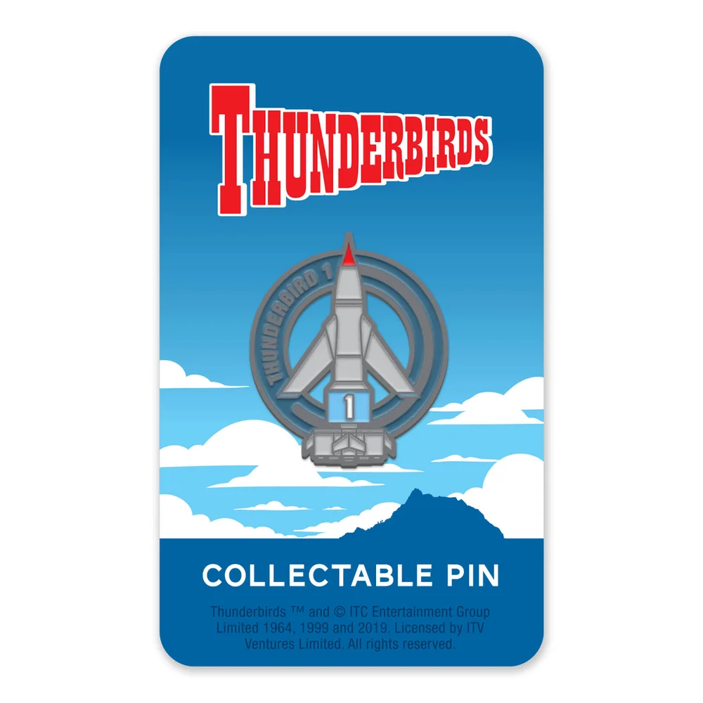 Thunderbirds Emaille Speld Badge 1 Afbeelding 1