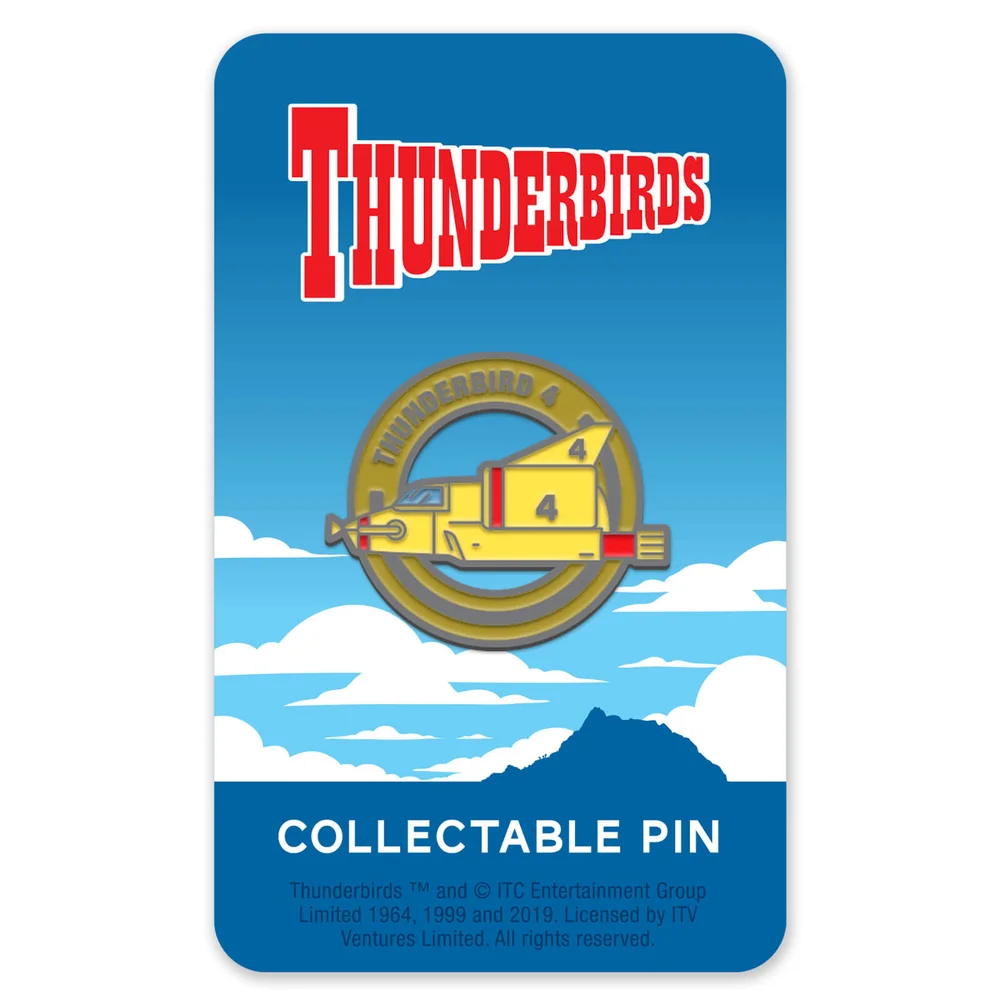 Thunderbirds Emaille Speld Badge 4 Afbeelding 1