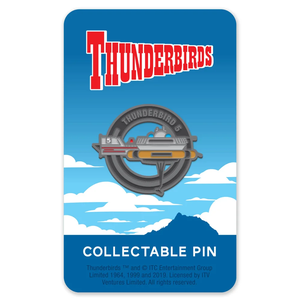 Thunderbirds Emaille Speld Badge 5 Afbeelding 1