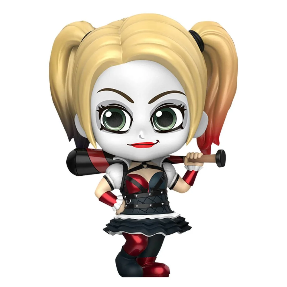Hot Toys Batman: Arkham Knight Cosbaby Mini Figuur Harley Quinn 12 cm Afbeelding 1