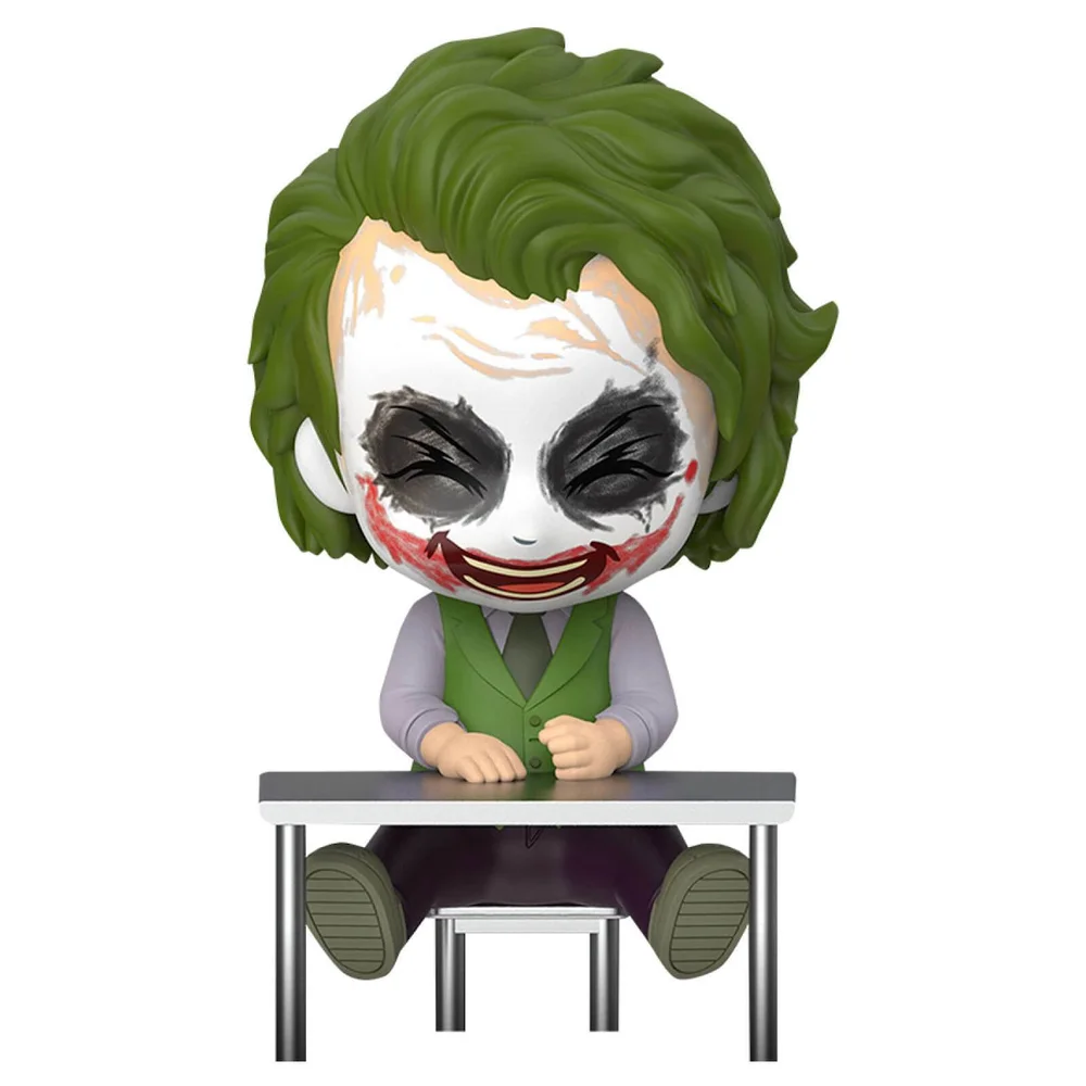 Hot Toys Batman: Dark Knight Trilogie Cosbaby Minifiguur Joker (Lachende Versie) 12 cm Afbeelding 1