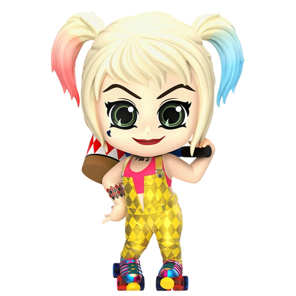 Hot Toys Birds of Prey Cosbaby Minifiguur Harley Quinn (Lock & Load Versie) 11 cm Afbeelding 1