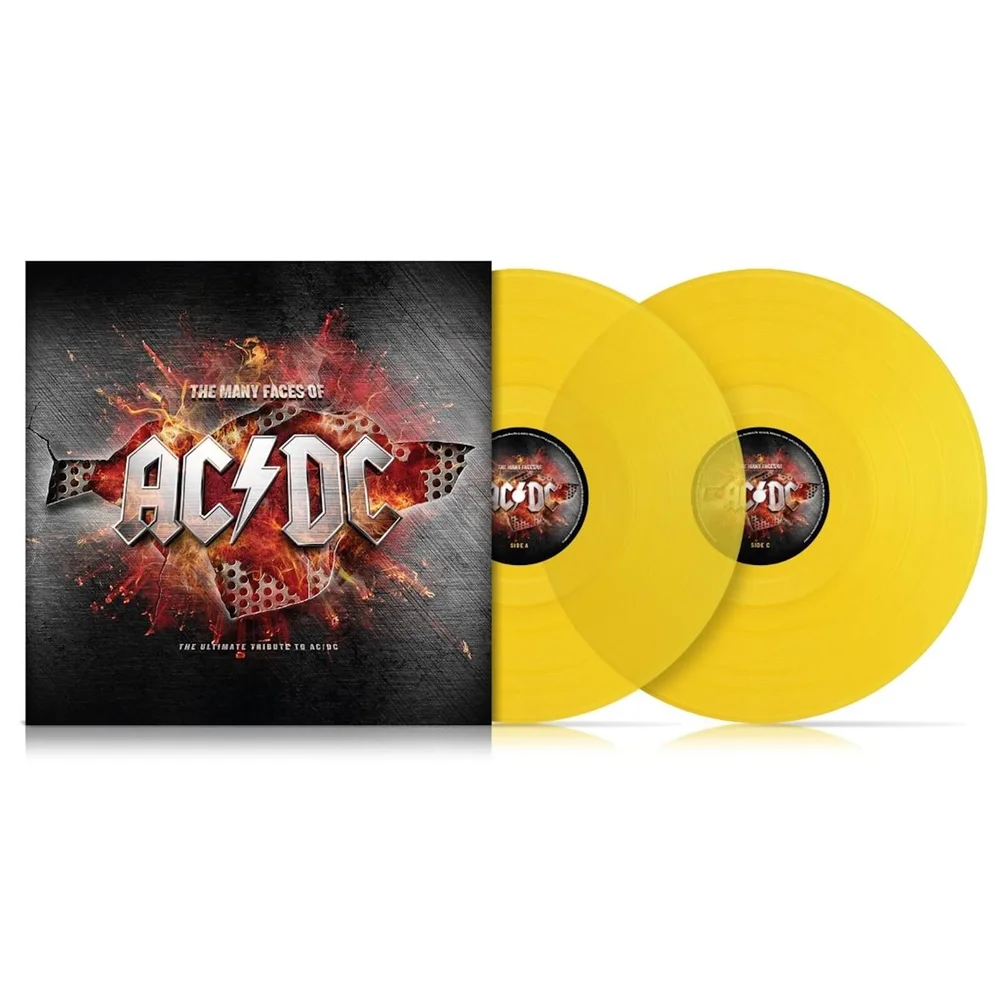 The Many Faces Of AC/DC - Limited Edition Kleuren LP Afbeelding 1