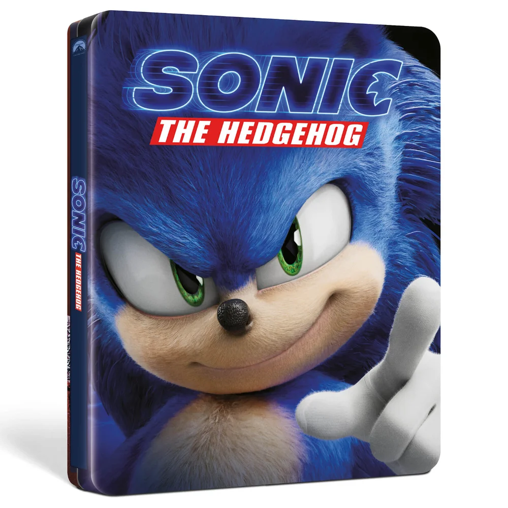 Sonic The Hedgehog - Zavvi Exclusief 4K Ultra HD Steelbook (Inclusief 2D Blu-ray) Afbeelding 1