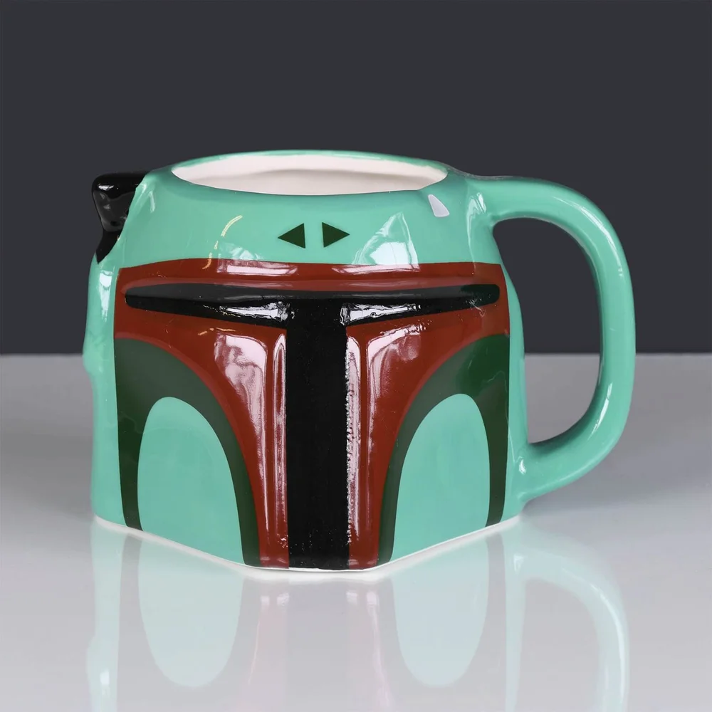 Star Wars Boba Fett 3D Gebeeldhouwde Mok Afbeelding 1