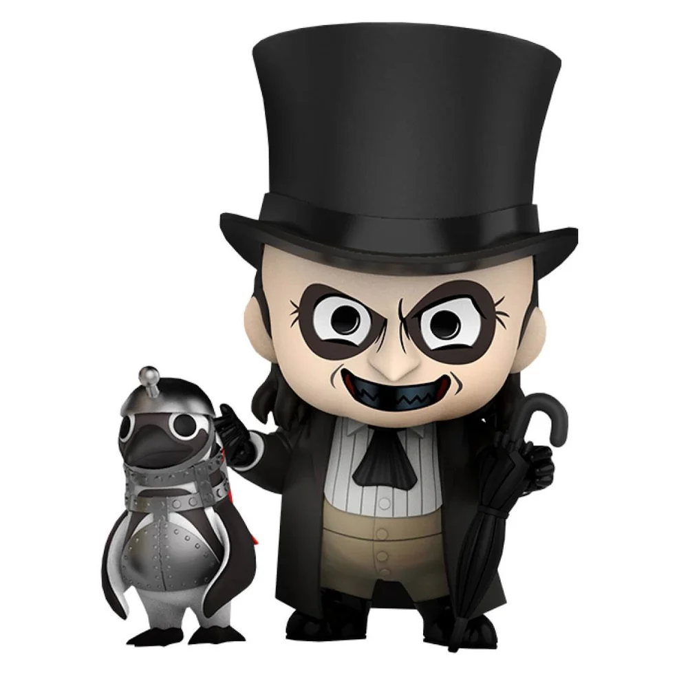 Hot Toys Batman Returns Cosbaby Minifiguren De Pinguïn 12 cm Afbeelding 1