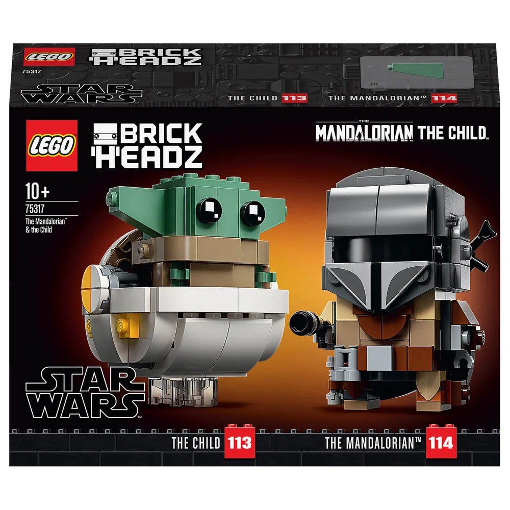 LEGO 75317 Star Wars De Mandalorian en het Kind "Baby Yoda" Displaymodel en Verzamelobject voor Star Wars Fans Afbeelding 1