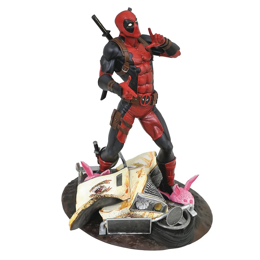 Diamond Select Marvel Galerij Taco Vrachtwagen Deadpool PVC Figuur Afbeelding 1