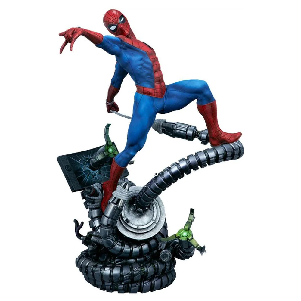 Sideshow Collectibles Marvel Spider-Man Premium Format Limited Edition 22.5 Inch Statue Afbeelding 1