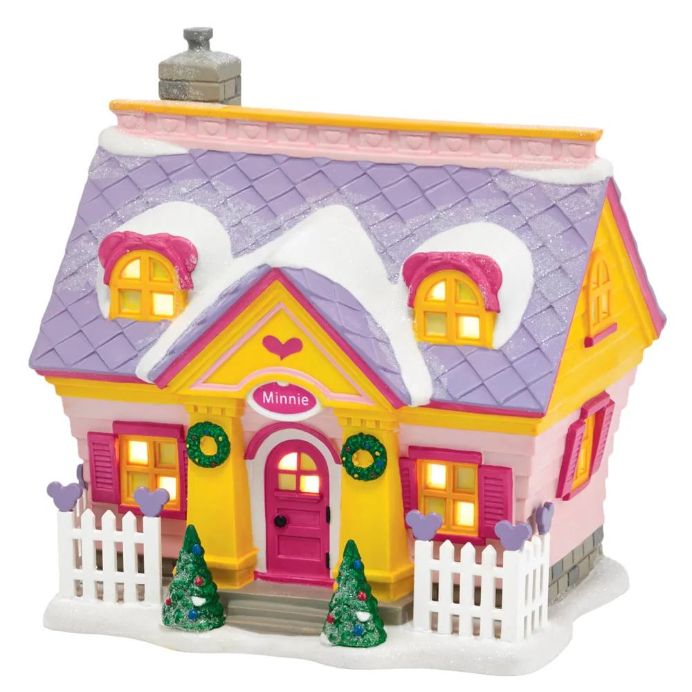 Disney Village Minnie's Huis - UK Adapter 15 cm Afbeelding 1