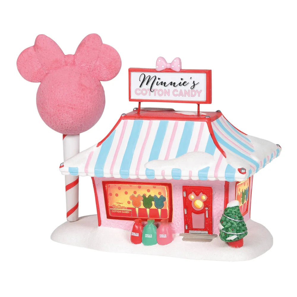 Disney Village Minnie Mouse's Cotton Candy Shop 19cm Afbeelding 1