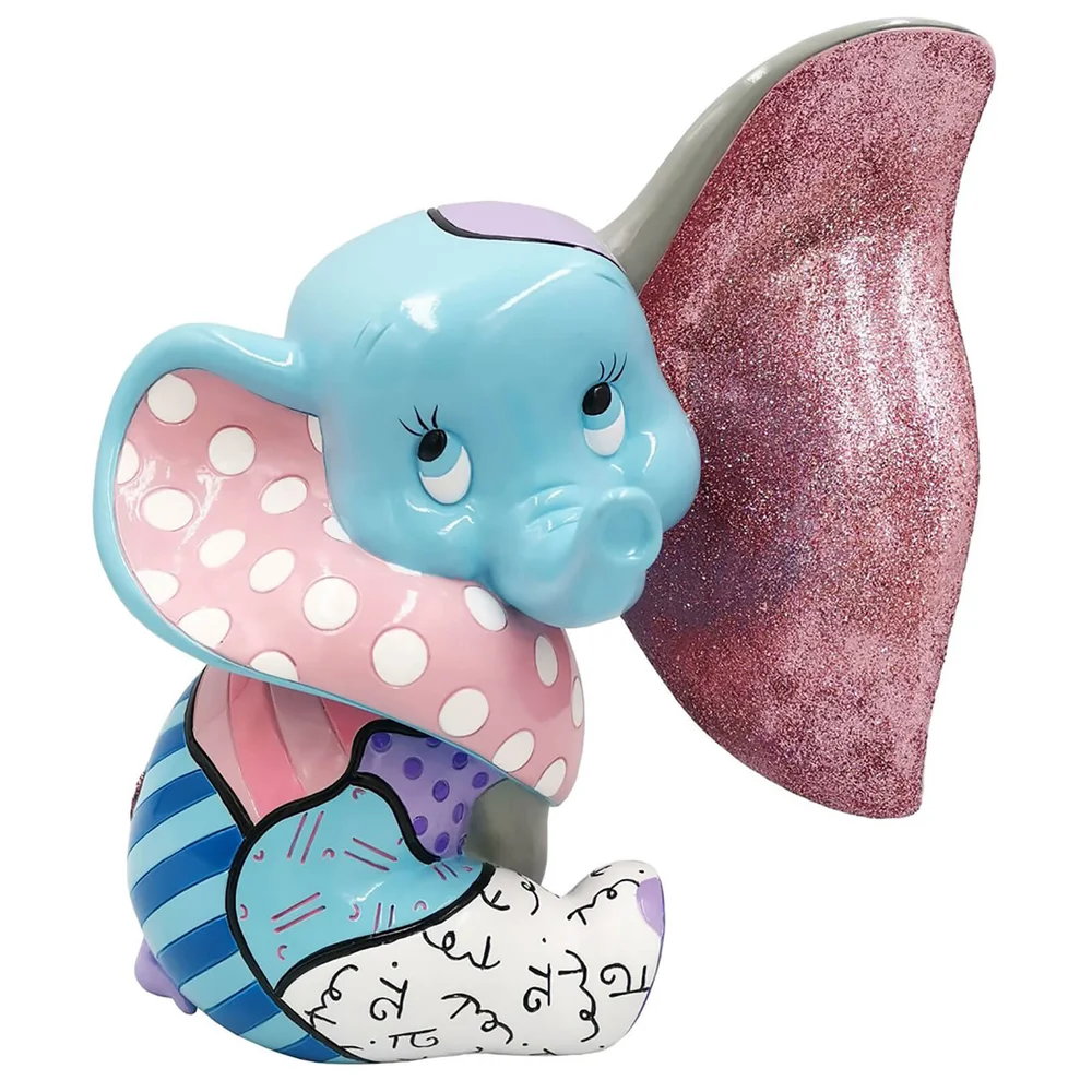Disney by Romero Britto Baby Dumbo Beeldje 15 cm Afbeelding 1