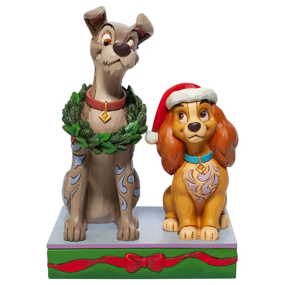 Disney Tradities Lady and the Tramp Beeldje 14 cm Afbeelding 1