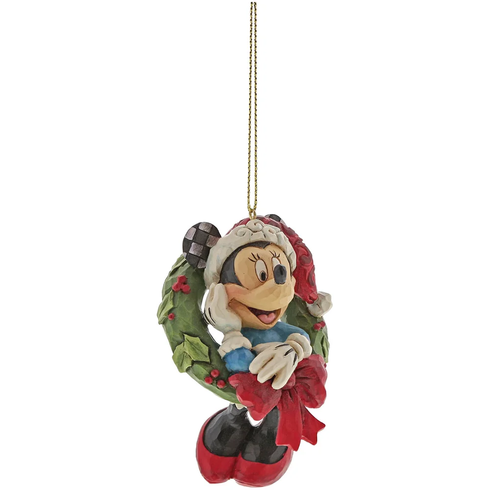 Disney Traditions Minnie Mouse Hanging Ornament 8cm Afbeelding 1