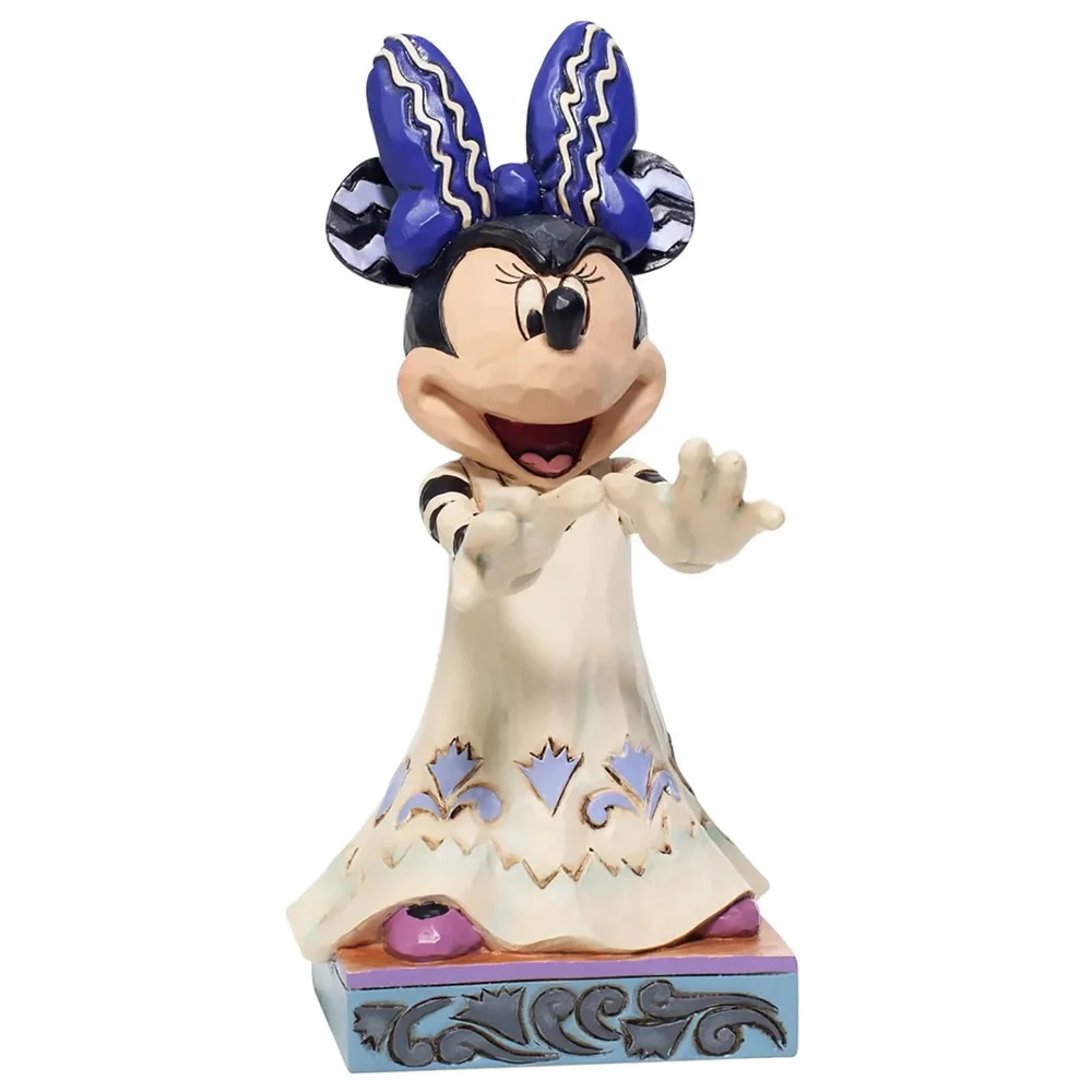 Disney Tradities Halloween Minnie Mouse Beeldje 13,5 cm Afbeelding 1