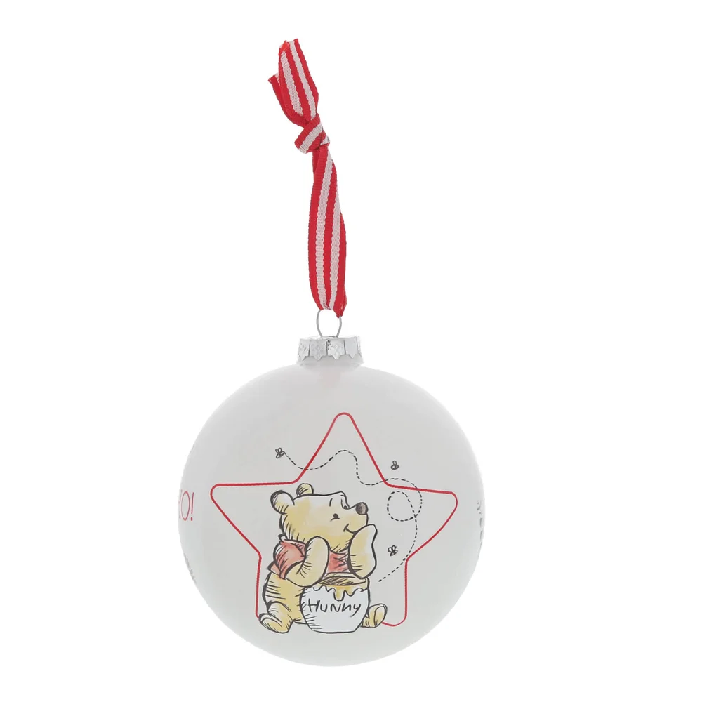Enchanting Disney Collection Winnie the Pooh Bauble 10cm Afbeelding 1
