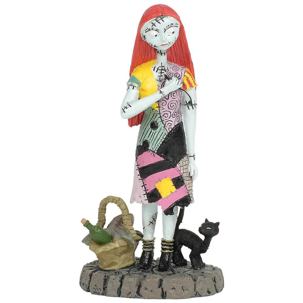 The Nightmare Before Christmas Village Sally's Date Night Beeldje 9 cm Afbeelding 1