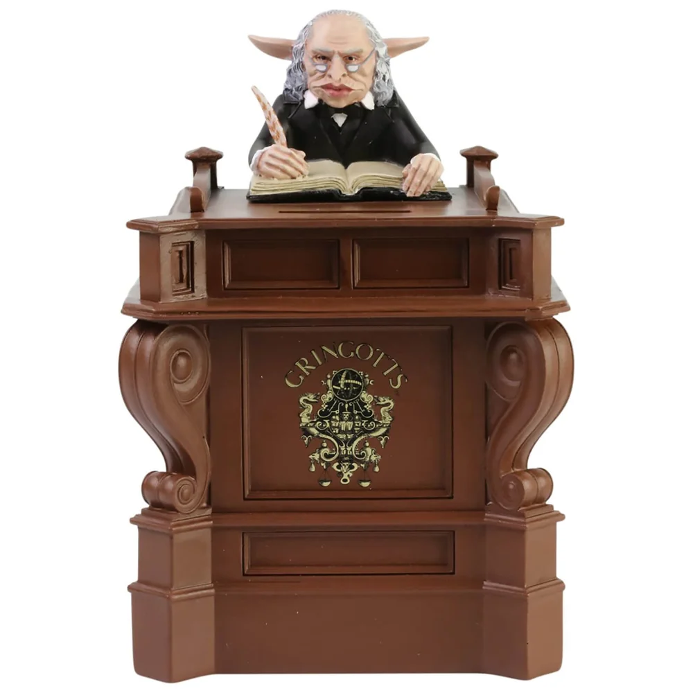 De tovenaarswereld van Harry Potter Gringotts™ Goblin Spaarpot 18 cm Afbeelding 1