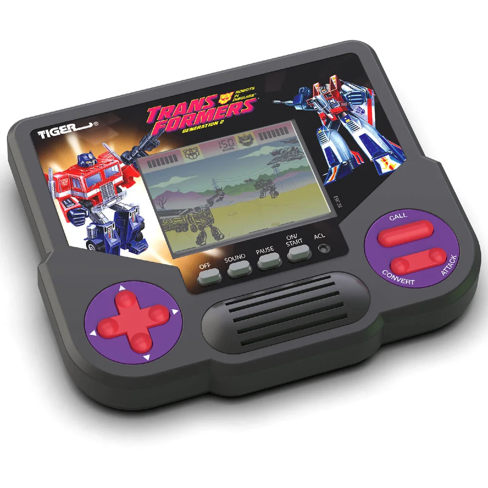 Hasbro Tiger Electronics Transformers generatie 2 elektronische LCD Video Game Afbeelding 1