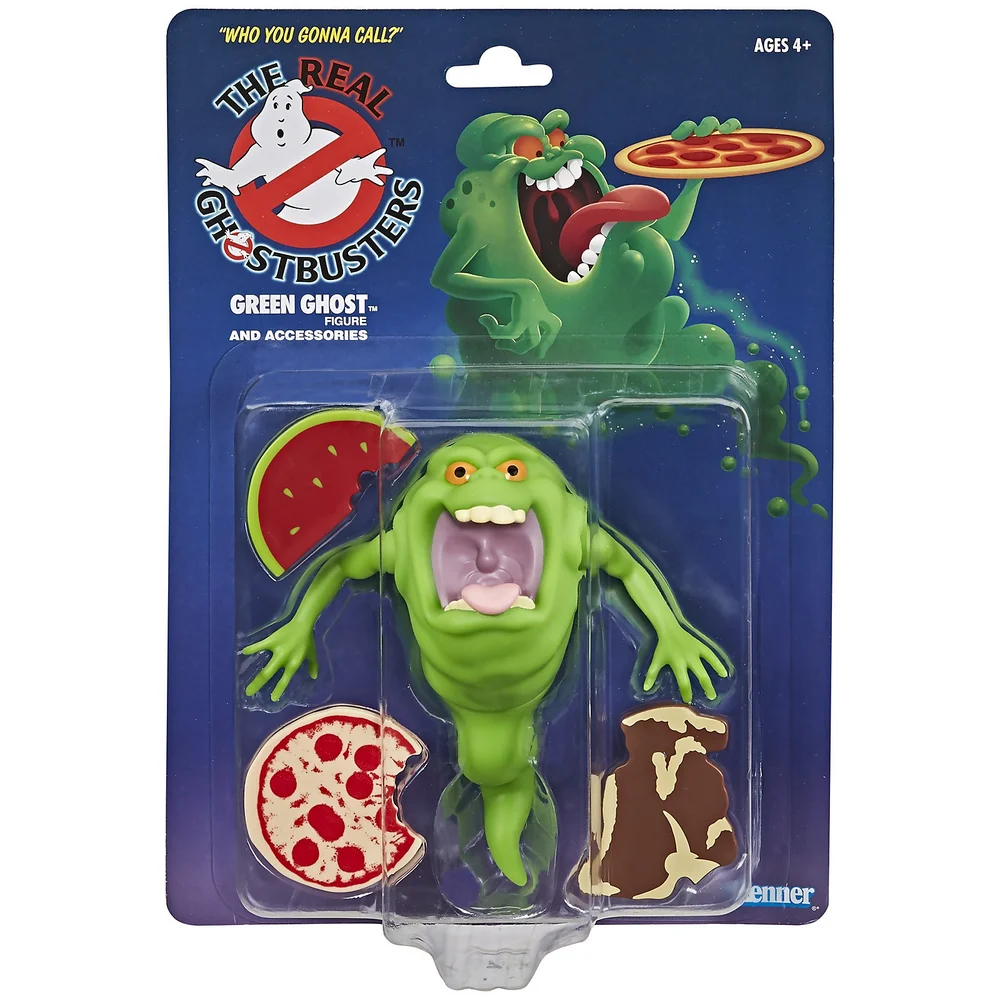 Hasbro Ghostbusters Kenner Classics Green Ghost Slimer Retro Action Figure Afbeelding 1
