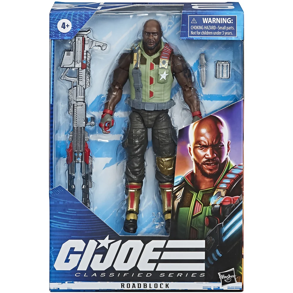 Hasbro G.I. Joe Classified Series Roadblock 6-Inch Scale Action Figure 01 Afbeelding 1