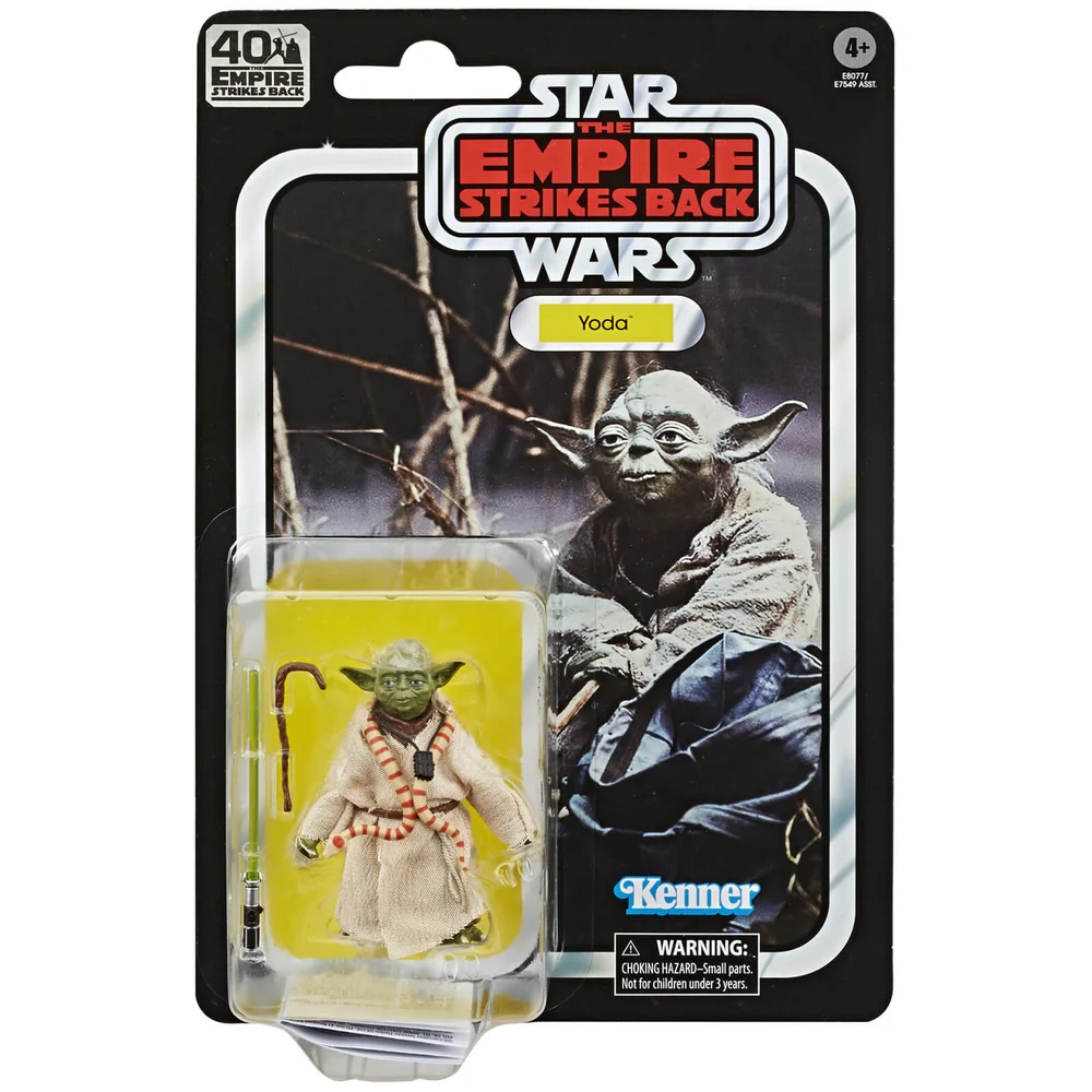 Hasbro Star Wars The Black Series Yoda Toy Action Figure Afbeelding 1