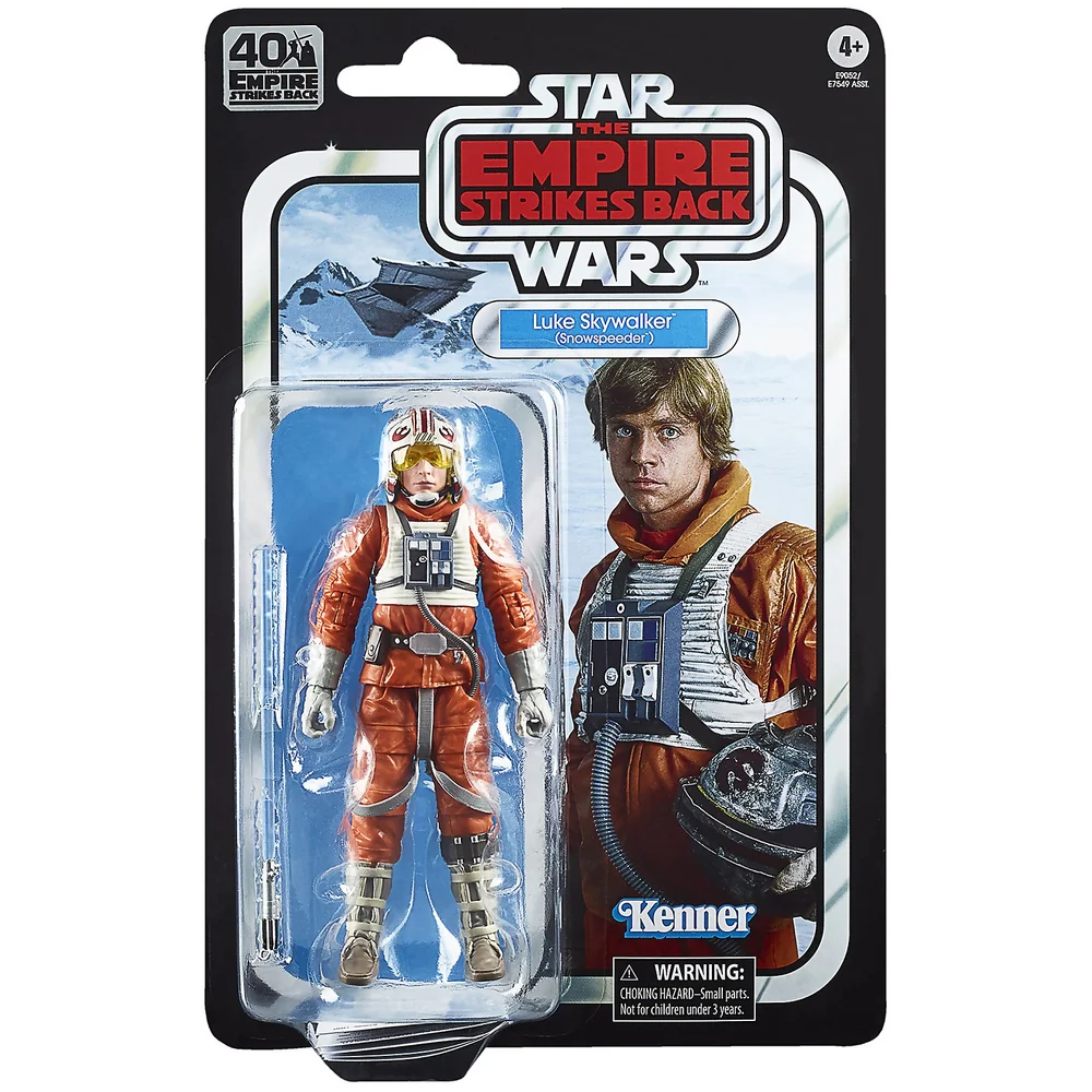 Hasbro Star Wars The Black Series Luke Skywalker (Hoth) Toy Action Figure Afbeelding 1