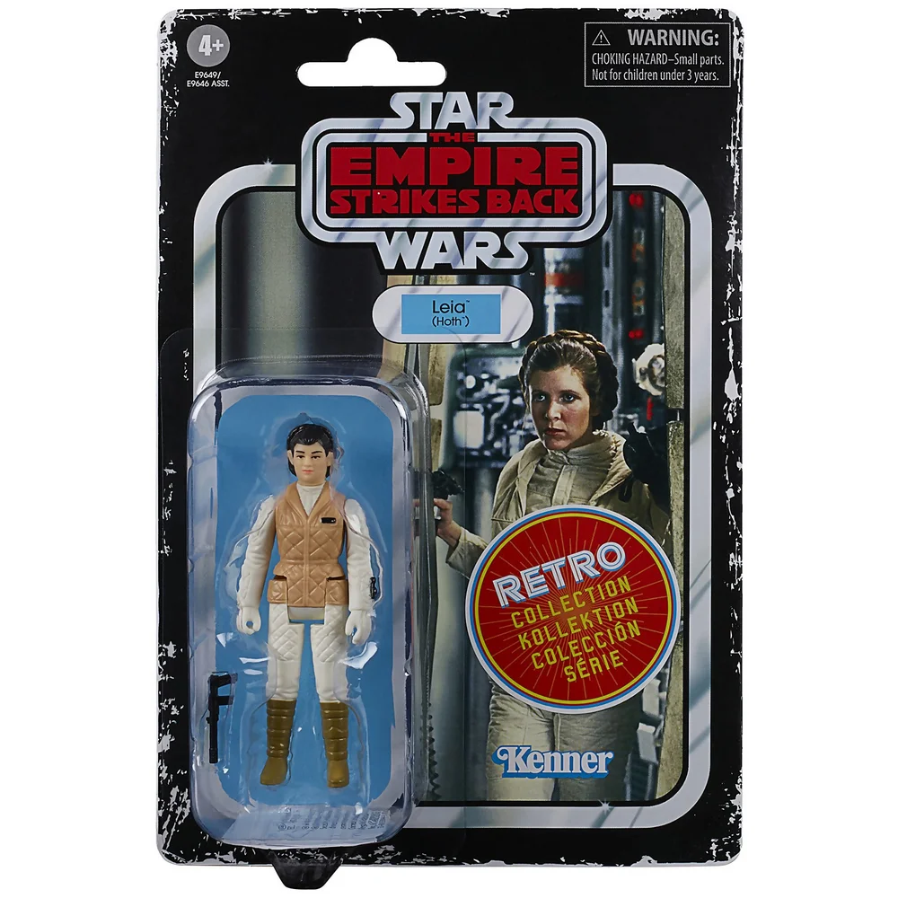 Hasbro Star Wars Retro Collectie Prinses Leia Organa (Hoth) speelgoed Actiefiguur Afbeelding 1
