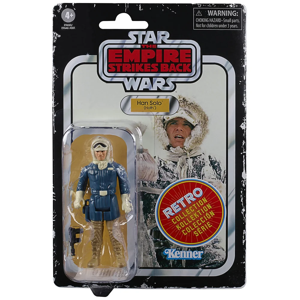 Hasbro Star Wars Retro Collectie Han Solo (Hoth) speelgoed Actiefiguur Afbeelding 1