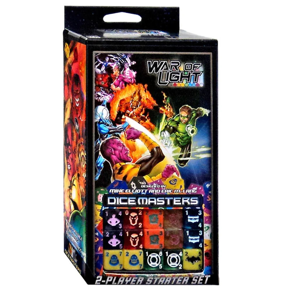 DC Comics Dice Masters War of Light 2-Player Set Afbeelding 1