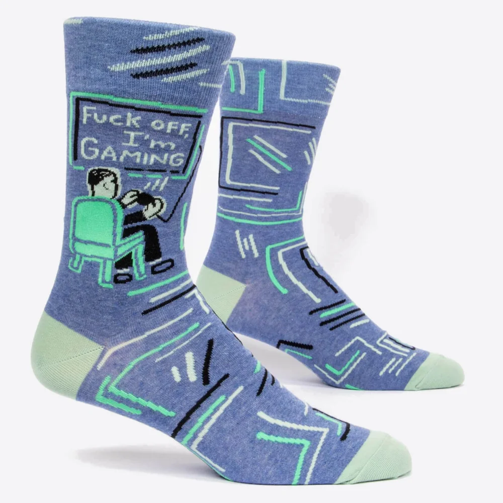 F*ck Off, I'm Gaming - Men's Socks Afbeelding 1
