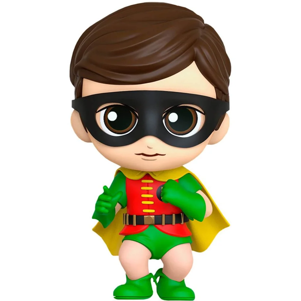 Hot Toys Batman 1966 Cosbaby Mini Figure Robin 11 cm Afbeelding 1