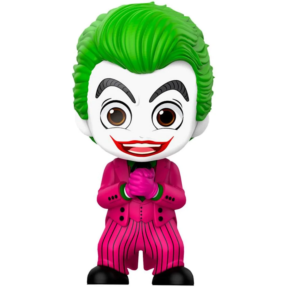 Hot Toys Batman 1966 Cosbaby Mini Figure Joker 11 cm Afbeelding 1