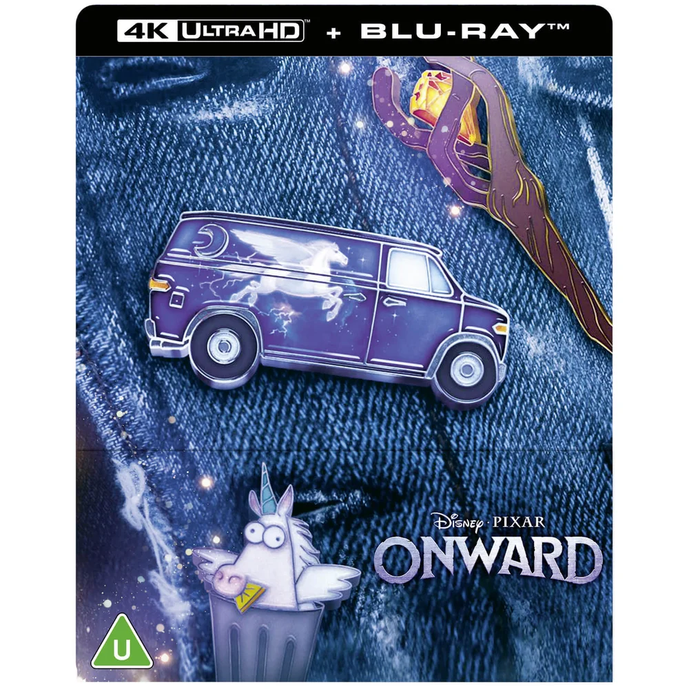 Onward - Zavvi Exclusief 4K Ultra HD Steelbook (Inclusief 2D Blu-ray) Afbeelding 1