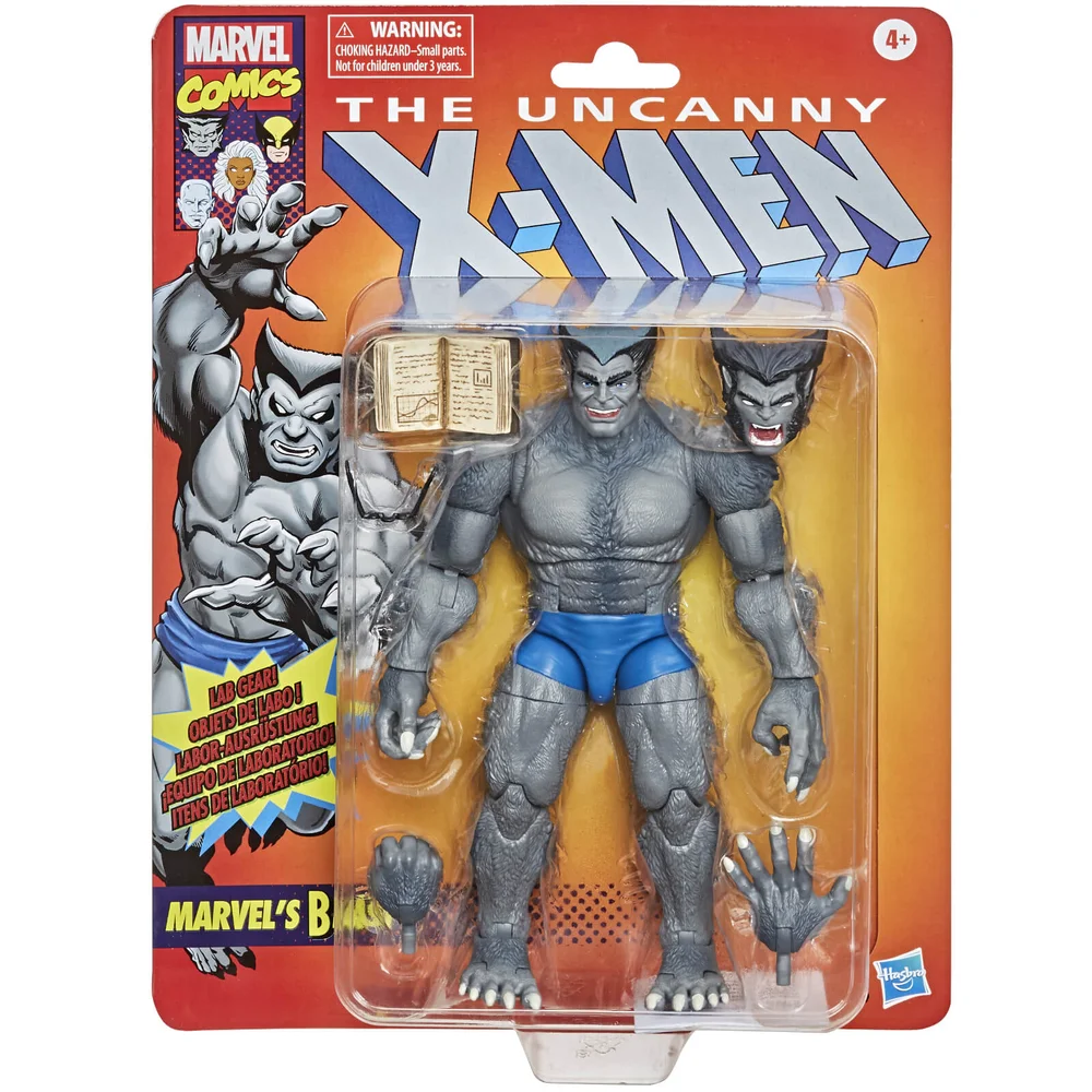 Hasbro Marvel Legends 15 cm Marvel's X-Men Beast Vintage Collection Actiefiguur Afbeelding 1