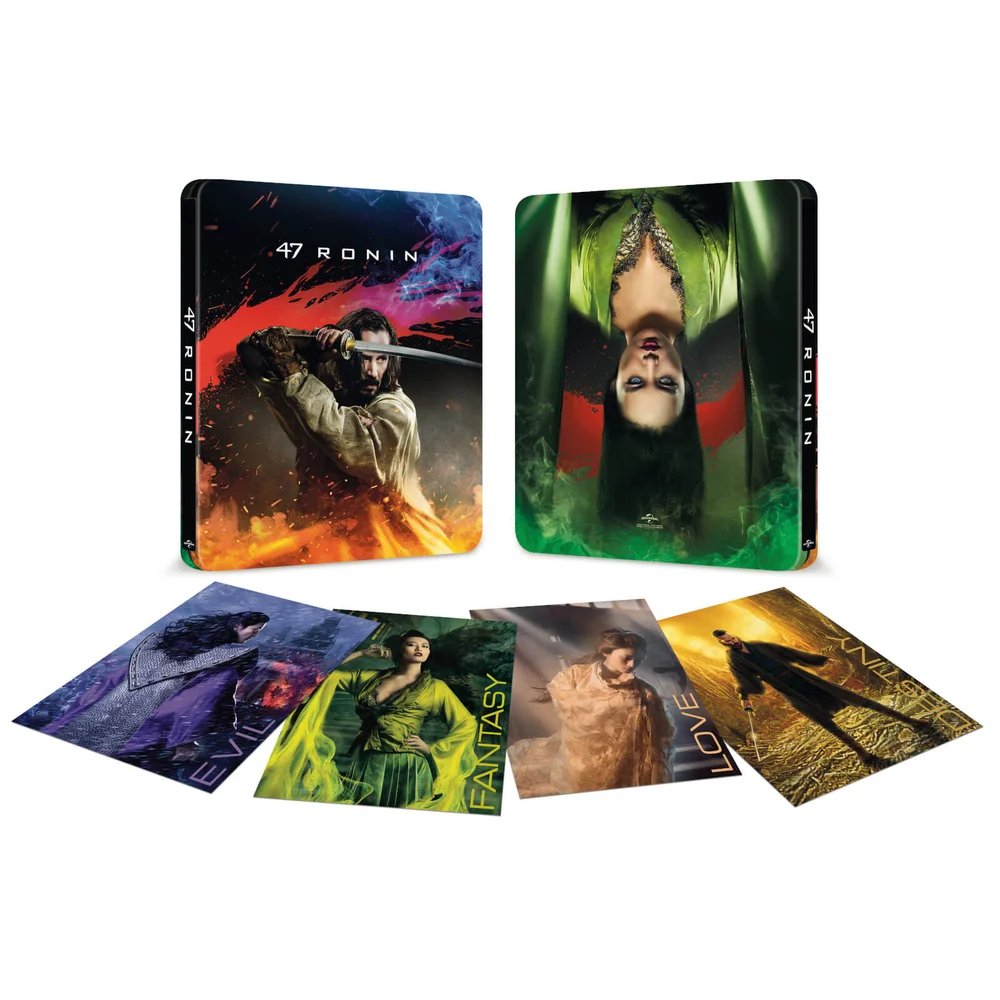 47 Ronin - Zavvi Exclusive 4K Ultra HD Collector's Steelbook (Includes 2D Blu-ray) Afbeelding 1