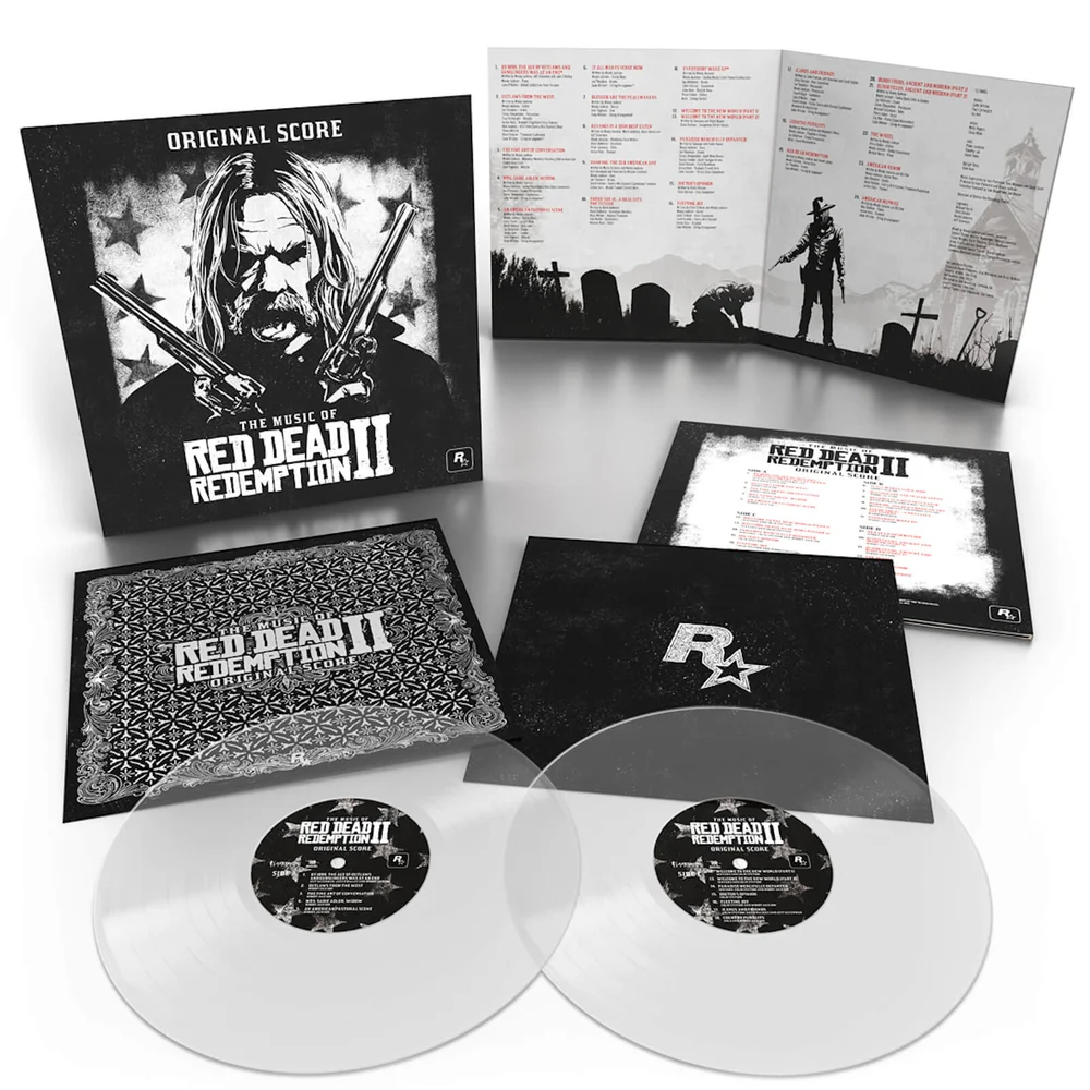 Invada - De muziek van Red Dead Redemption 2 (originele score) 2x Clear LP Afbeelding 1
