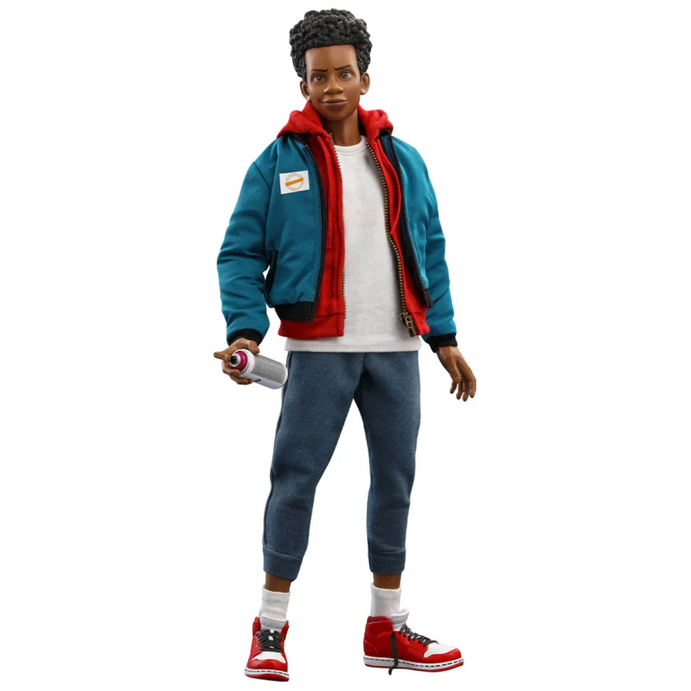 Hot Toys Spider-Man: Into the Spider-Verse Movie Masterpiece Actiefiguur 1/6 Miles Morales 29 cm Afbeelding 1
