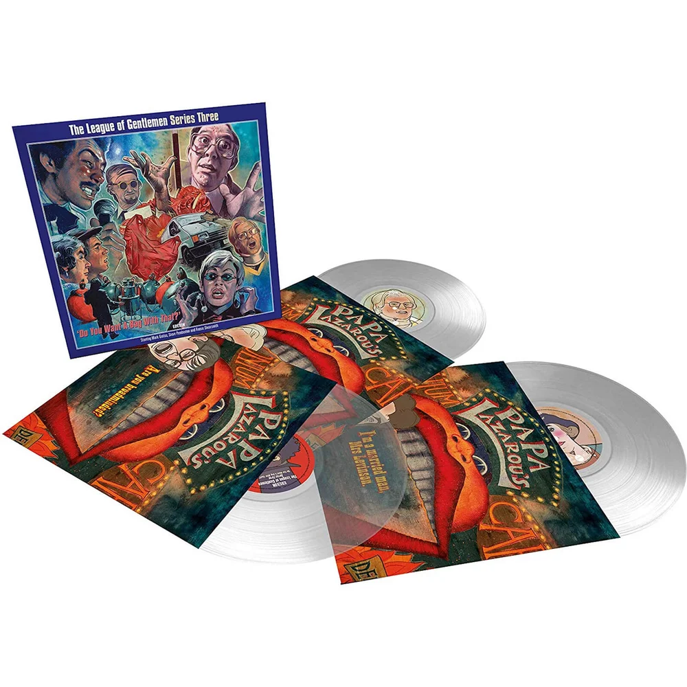 The League Of Gentlemen - Series Three 'Do You Want A Bag With That' Vinyl 3LP Afbeelding 1