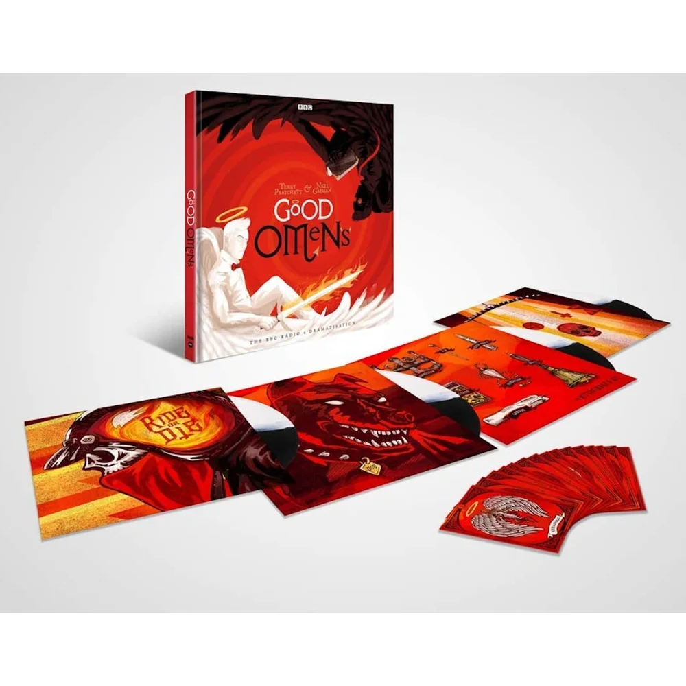 Terry Pratchett & Neil Gaiman - Good Omens Vinyl Box Set Afbeelding 1