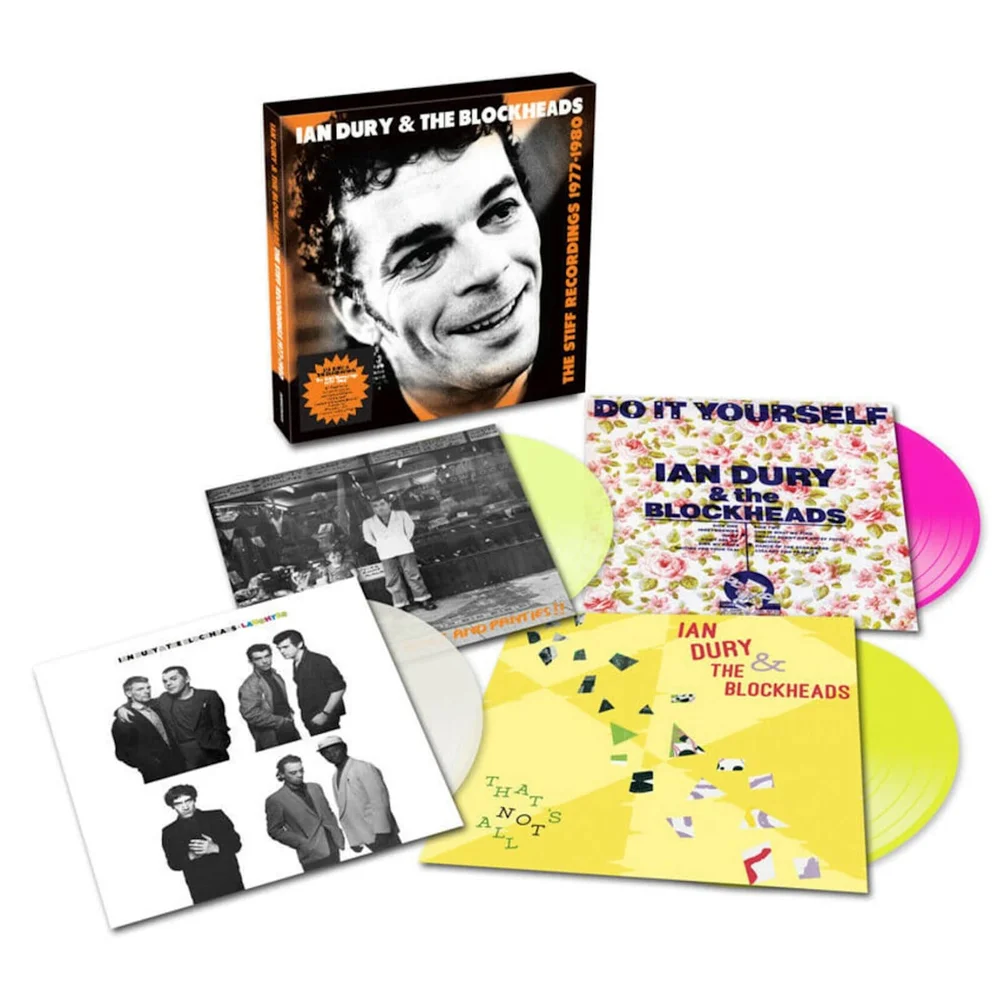 Ian Dury and the Blockheads - The Stiff Recordings 1977 - 1980 (Coloured Vinyl) Vinyl Box Set Afbeelding 1