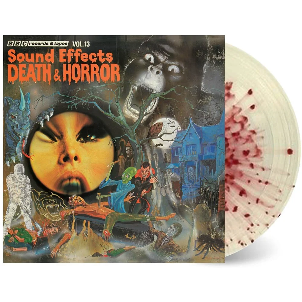 BBC Geluidseffecten Vol 13 - Dood en Horror LP Afbeelding 1