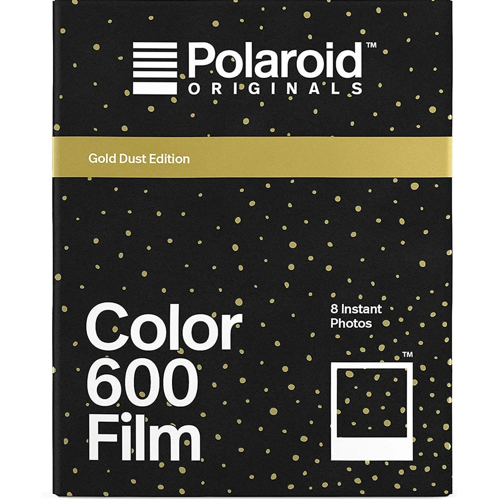 Polaroid Originals Color Film for 600 - Gold Dust Edition Afbeelding 1