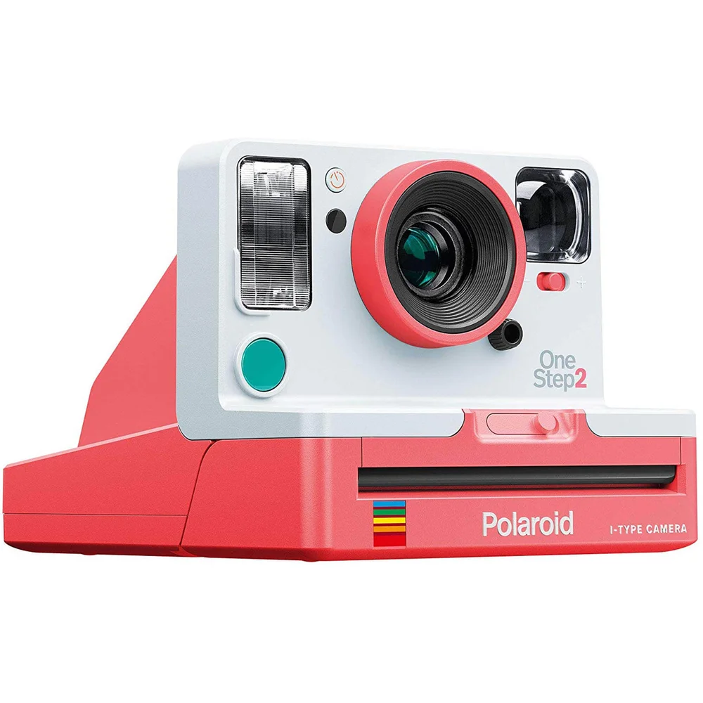 Polaroid Originals OneStep 2 Viewfinder I-Type Analogue Instant Camera - Coral Afbeelding 1