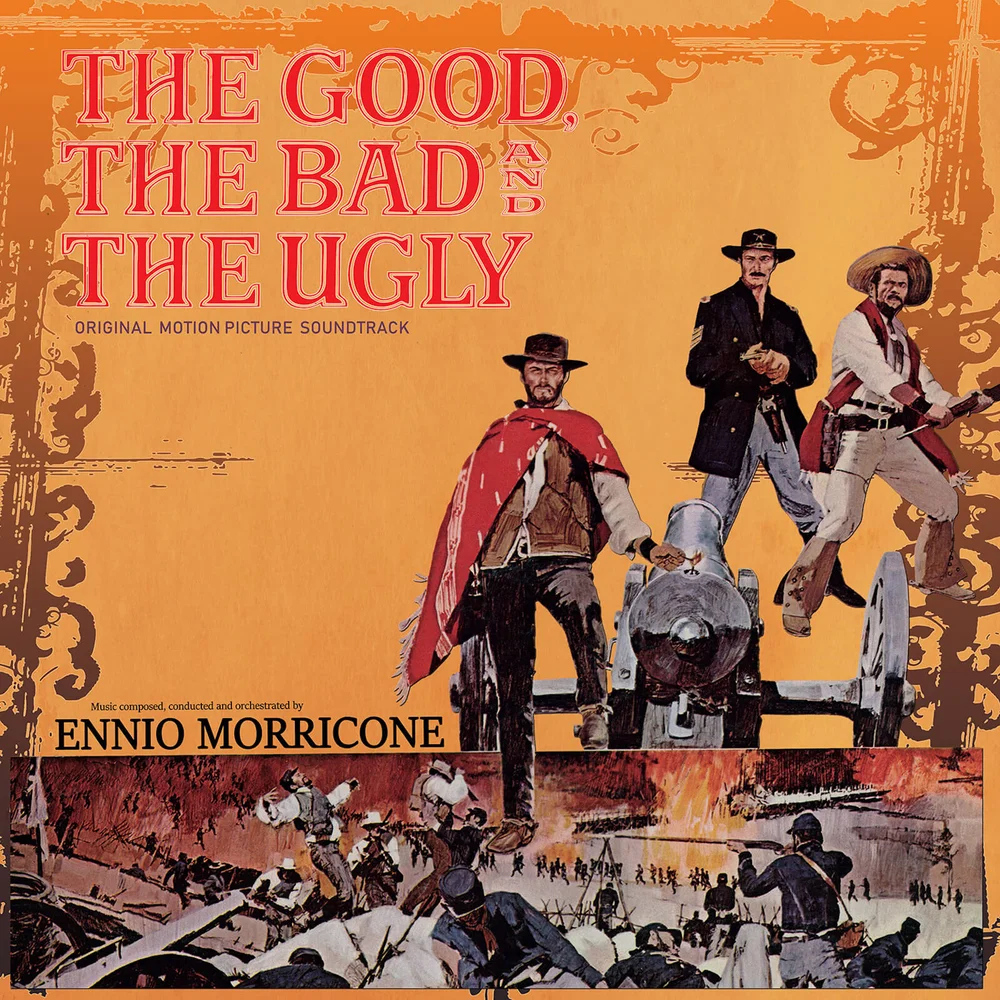 Ennio Morricone - The Good, the Bad and the Ugly (Original Soundtrack) - Colour Vinyl (RSD Exclusive) Afbeelding 1
