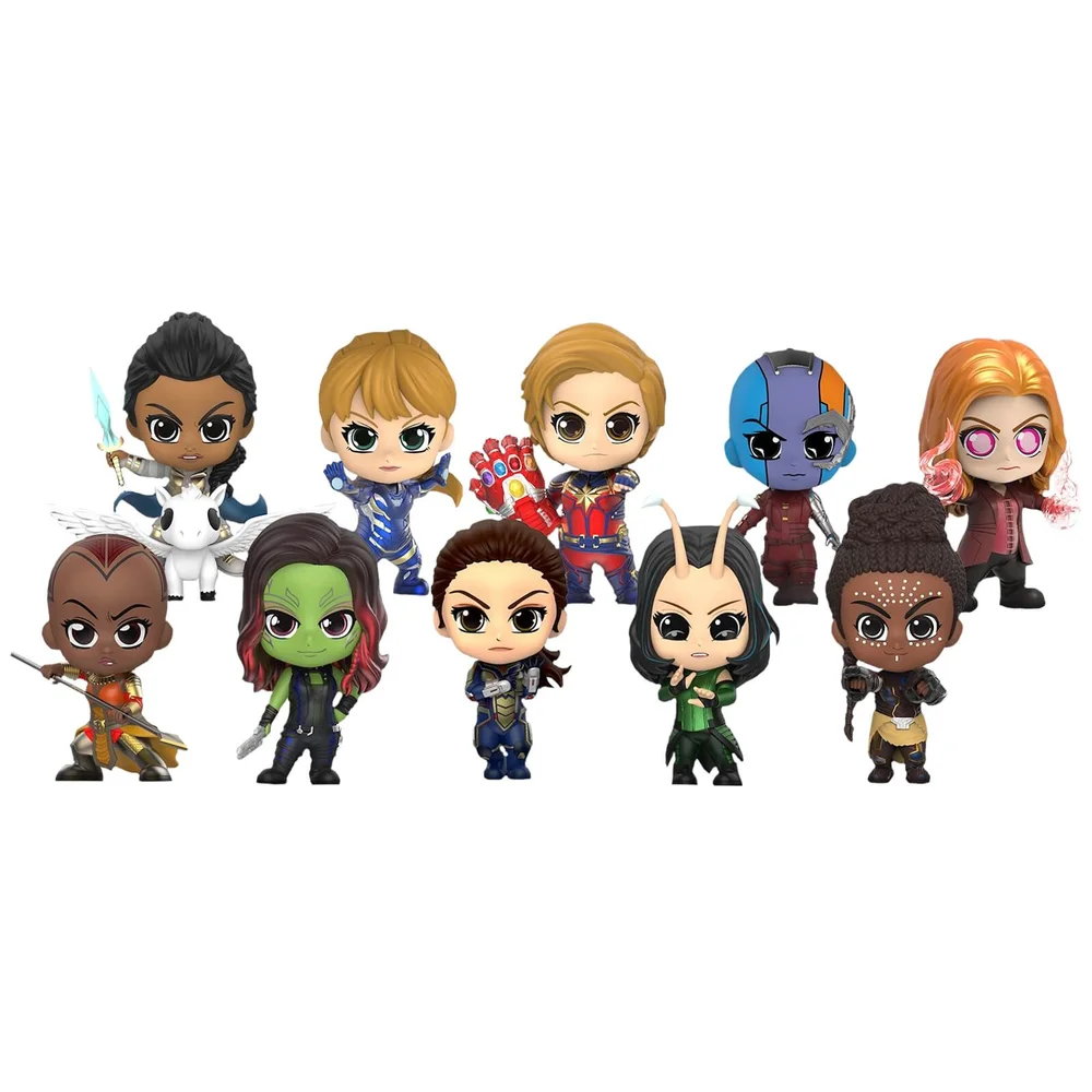 Hot Toys Avengers: Endgame Cosbaby Avengers Vrouwen - Maat XS (Set van 10) Afbeelding 1