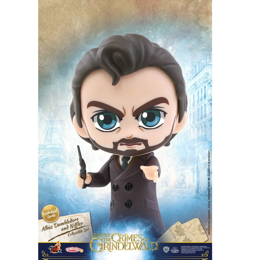 Hot Toys Fantastic Beasts: The Crimes of Grindelwald Cosbaby Albus Perkamentus en Niffler - Maat S (Set van 2) Afbeelding 1