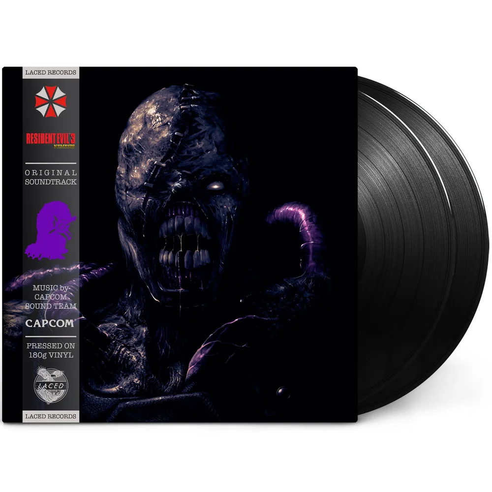 Laced Records Resident Evil 3: Nemesis (Original Soundtrack) Vinyl 2LP Afbeelding 1