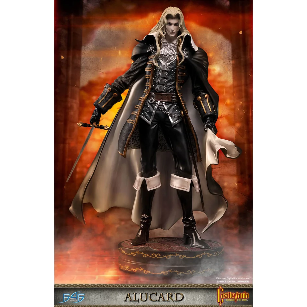 First 4 Figures Castlevania: Symphony of the Night Resin Statue - Alucard Afbeelding 1