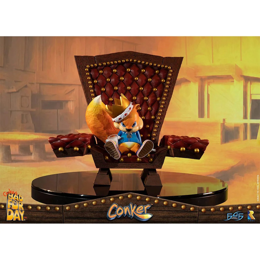 Eerste 4 Figuren Conker Hars Beeld - Conker Afbeelding 1